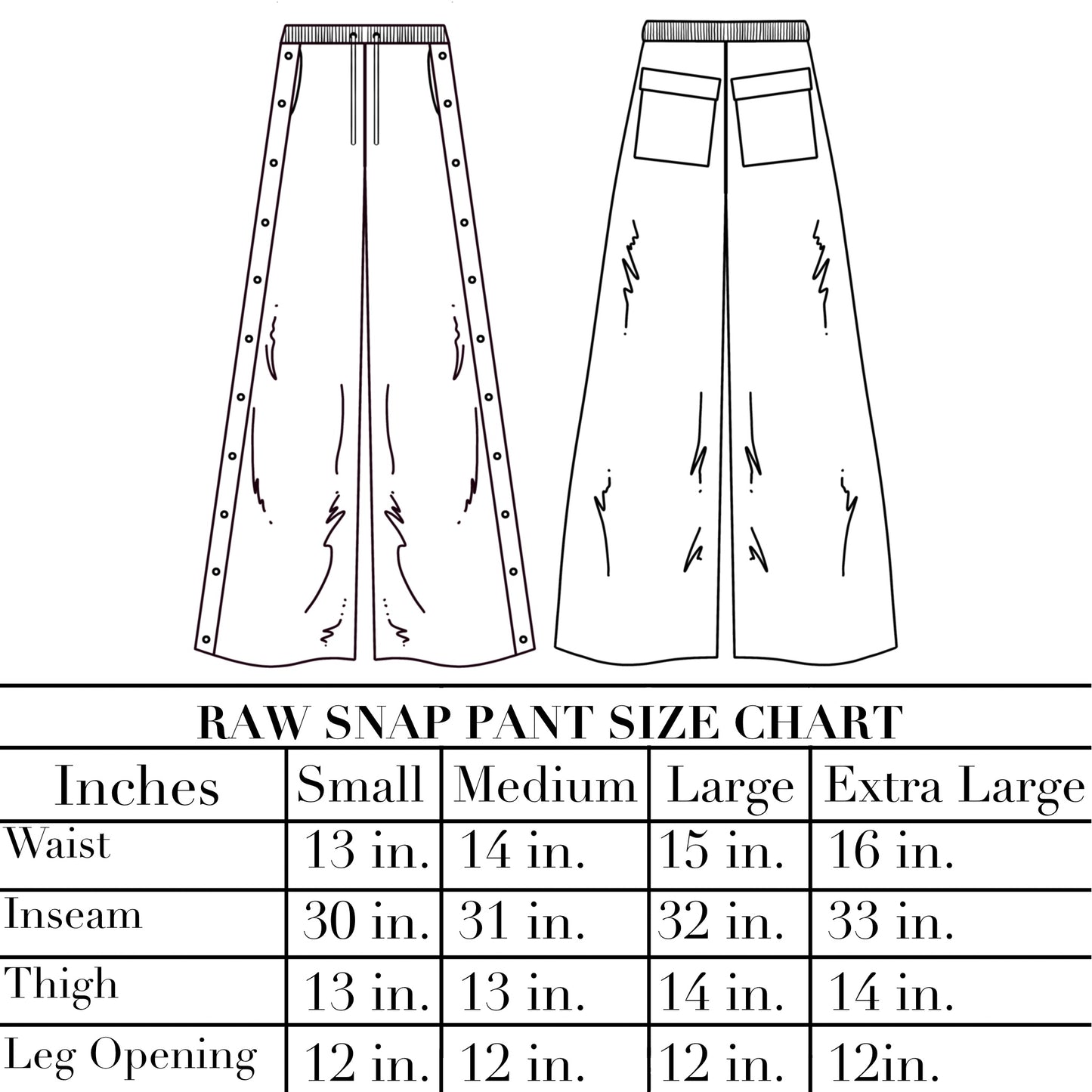 Snap Pants